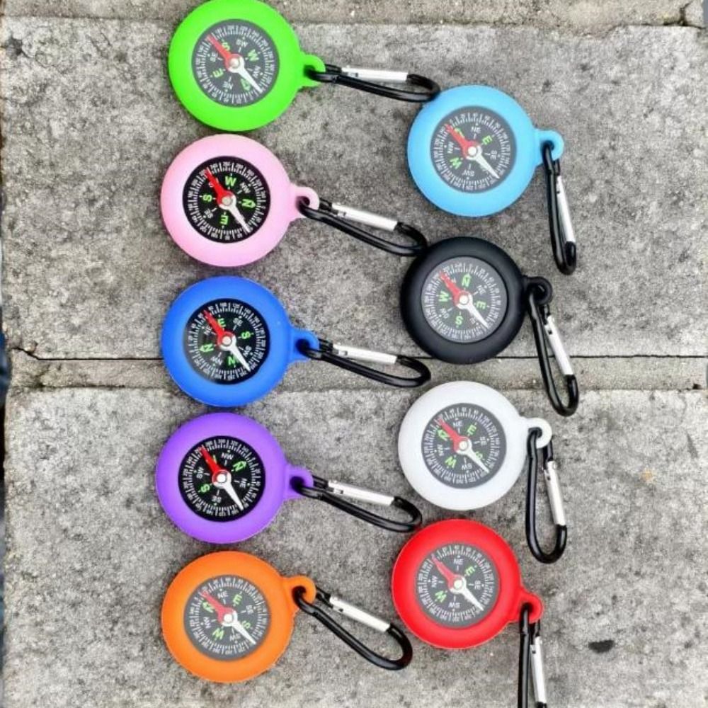 Compass Keychain Mini - Mini Bússola de Sobrevivência para Exterior