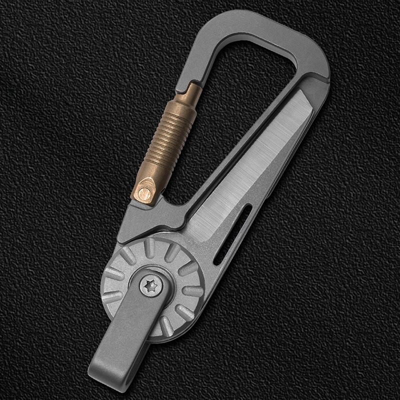 Edc Carry Essentials - Chaveiro de carro de liga de