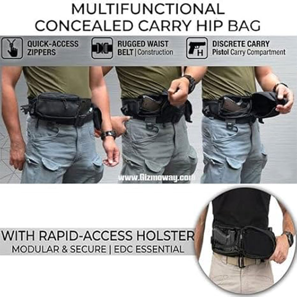 Bolsa tática para pistola, bol - Edc Carry Pistols avaliação e preço