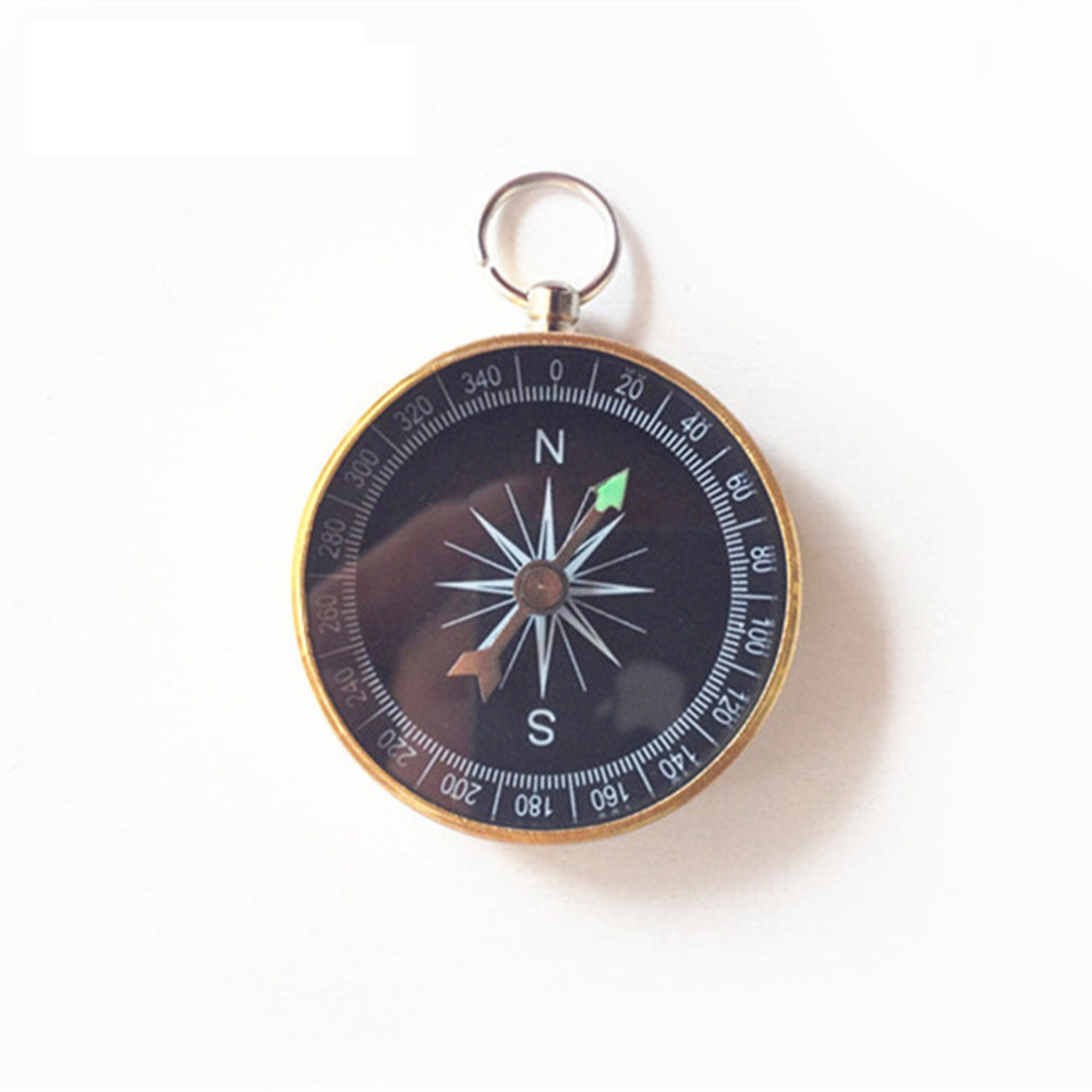 2 Peças Mini Bússola de Metal  - Compass Keychain Mini avaliação e preço