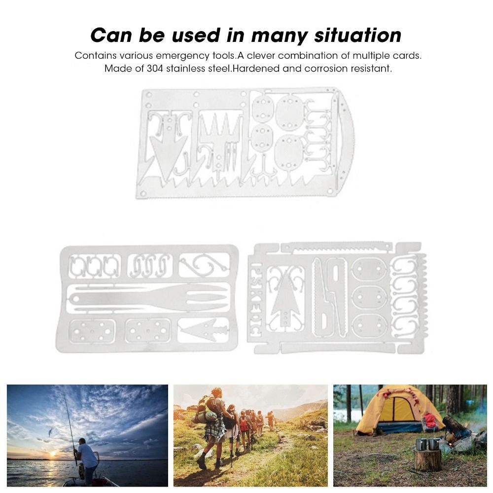 Cartão Multifuncional de Aço I - Multitool Credit Card avaliação e preço