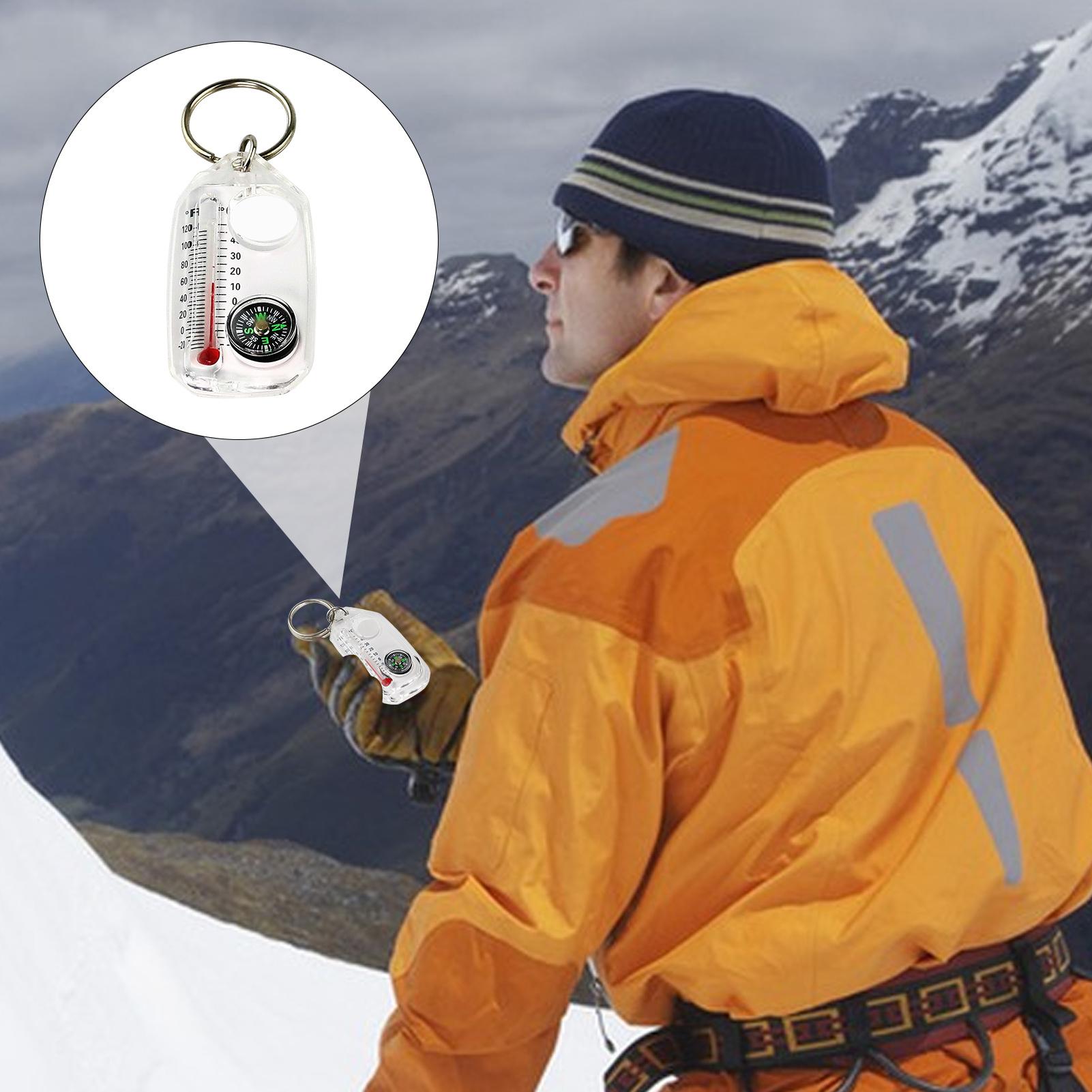Mini chaveiros multifuncionais - Compass Keychain Mini avaliação e preço