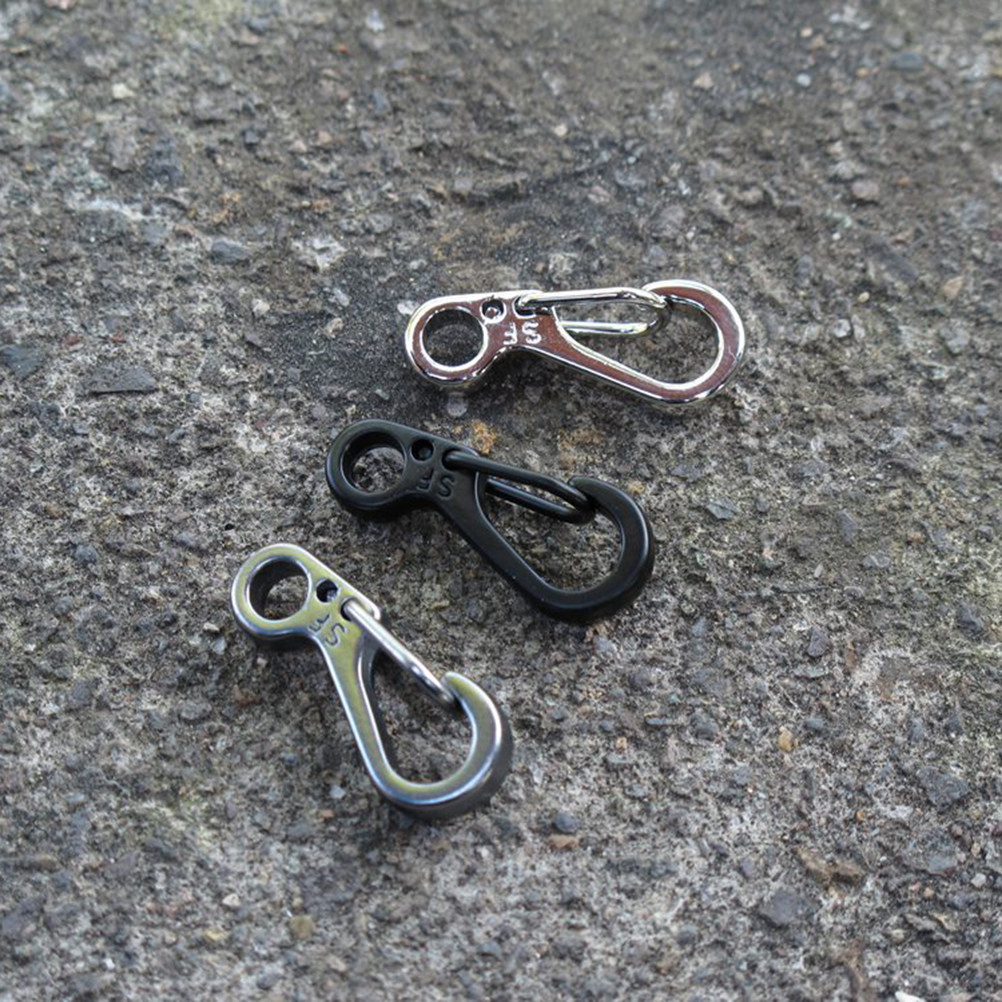 10 unidades de mini mosquetão  - Compass Keychain Mini avaliação e preço