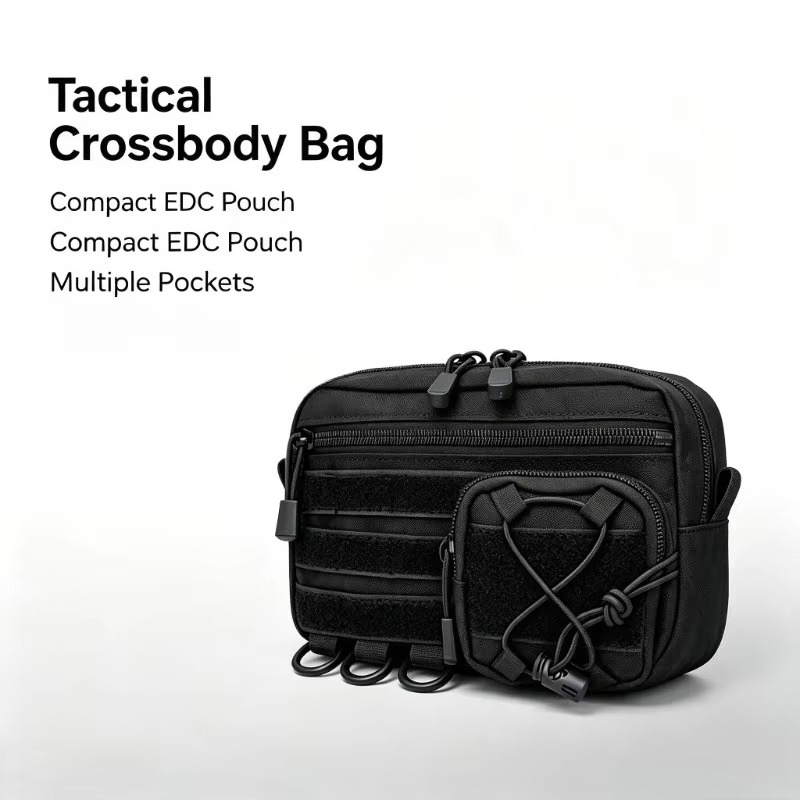 Bolsa tática de ombro, compact - Edc Carry Pocket Pouch avaliação e preço