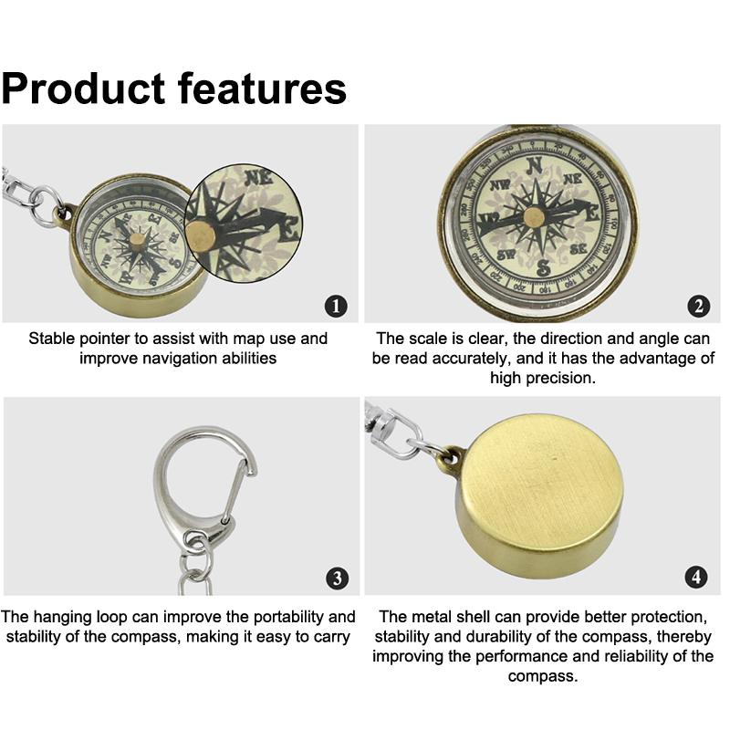 Chaveiro de Equipamento de Esc - Compass Keychain Mini avaliação e preço