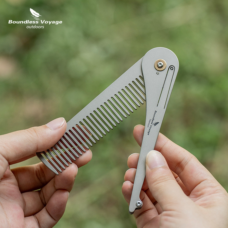 Pente de cabelo de titânio pur - Comb Pocket Titanium avaliação e preço