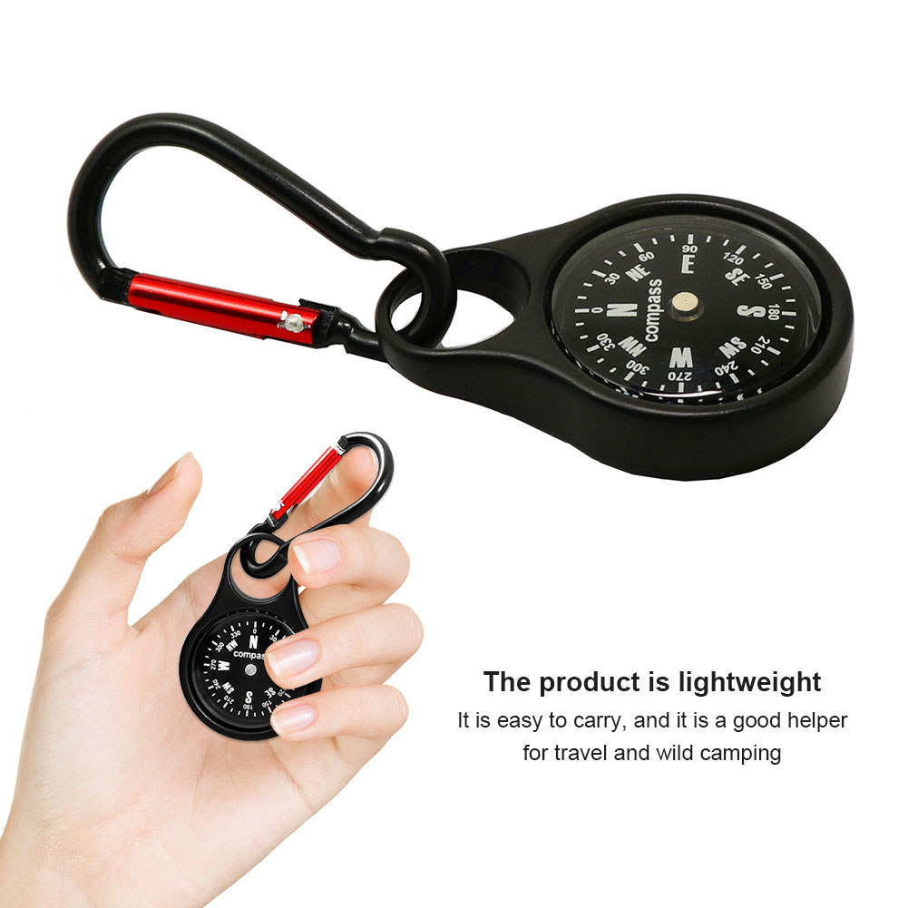 Mini Bússola de Sobrevivência  - Compass Keychain Mini avaliação e preço